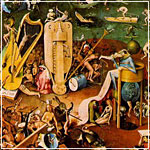 Bosch: The Garden of Earthly Delights (right panel): Hell
