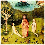 Bosch: The Garden of Earthly Delights (left panel): Paradise