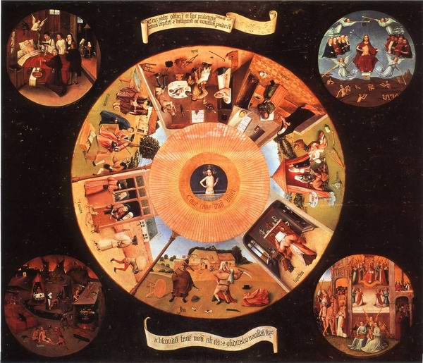 Bosch: The Table Top of the Seven Deadly Sins and the Four Last Things