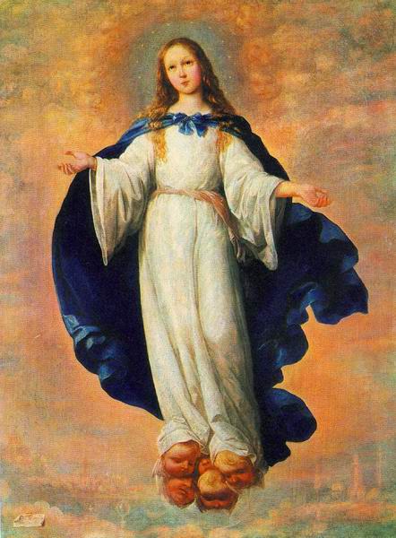 Zurbaran: The Immaculate Conception  (1661)