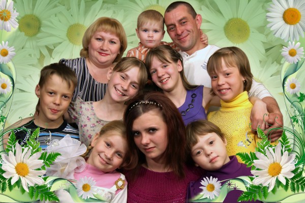 Русакова - помощь многодетной семье