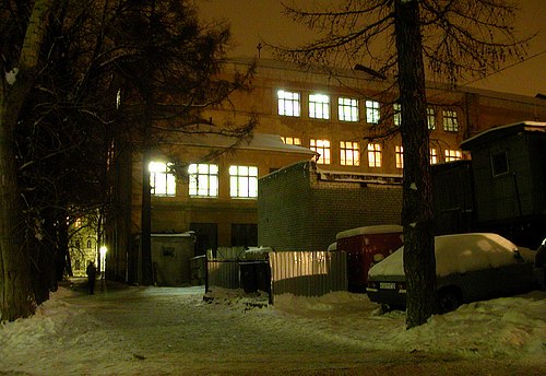 Второй корпус с изнанки